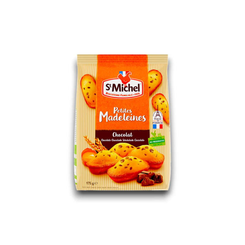 St Michel Petites Madeleines Choco Chip 175gr