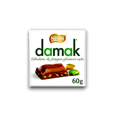 Nestle Damak Fine Chocolate With Pistachio 6x60gr
