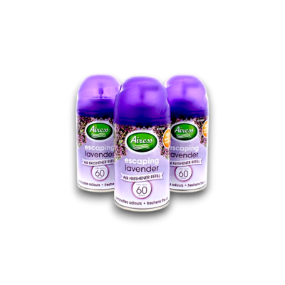 Airess Air Freshener Refill Escaping Lavender 250mlx12