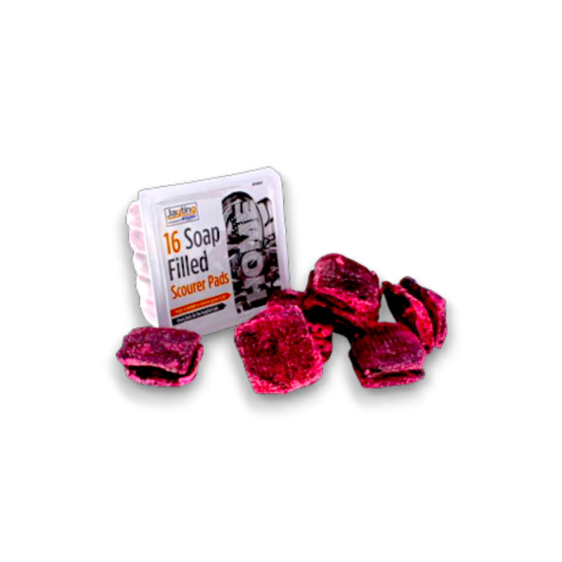 Jayting Soap Filled Scourer Pads 16 pack