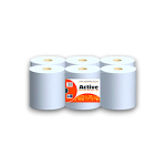 Active Blue Centrefeed Roll (6 Pack) 1x6roll
