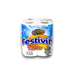 Festivity Kitchen Towel 6x4pack