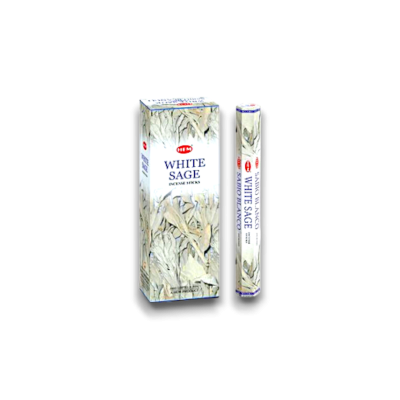 Hem Incense Sticks White Sage 20pcs*6packs
