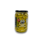 Velda Hot Pepper Pickles (Aci Biber): Spicy and Tangy Gourmet Delight 720gr