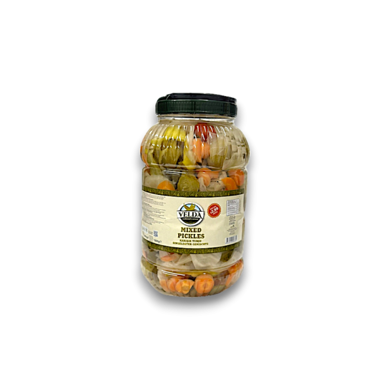 Delicious and Tangy Velda Mixed Pickles - Perfect for Every Meal 4kg