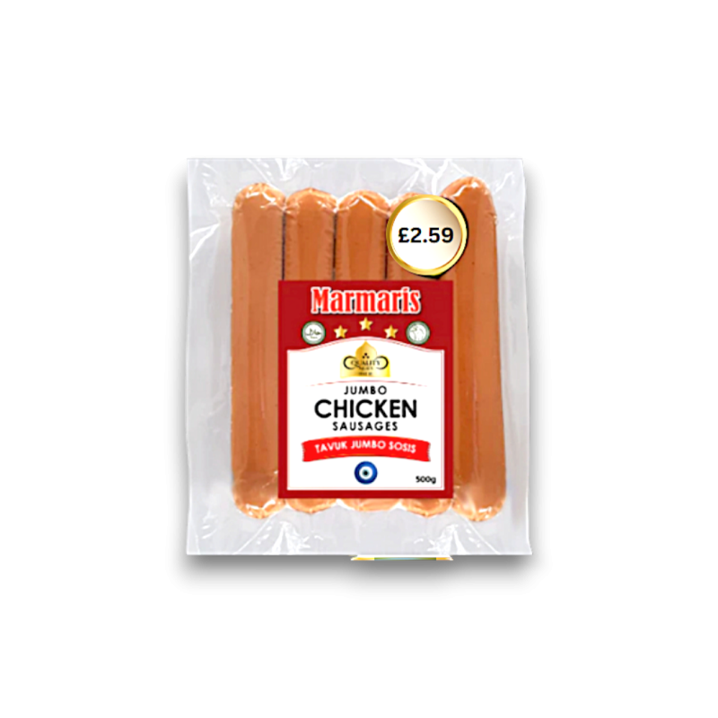 Marmaris Jumbo Chicken Sausage 500gr