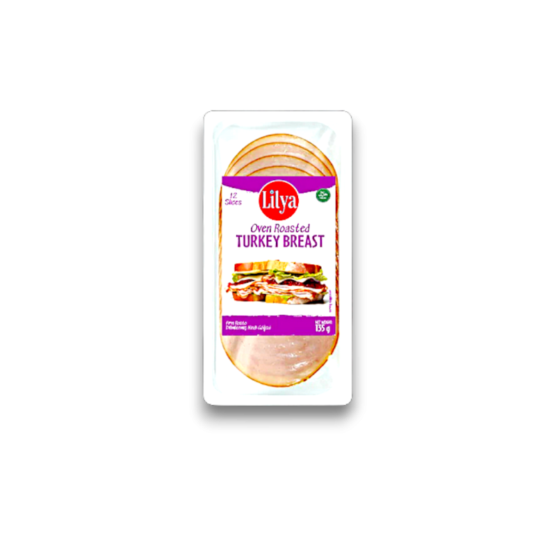 Lilya Sliced Turkey Breast With Cracked Pepper 135gr