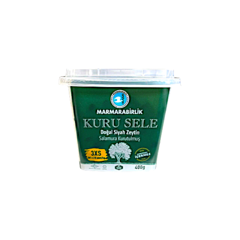 Mar B. [3xs] Kuru Sele Black Olives (Pvc) 400gr