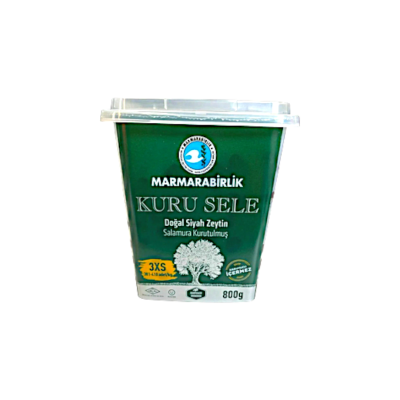 Mar B. [3xs] Kuru Sele Black Olives (Pvc) 800gr